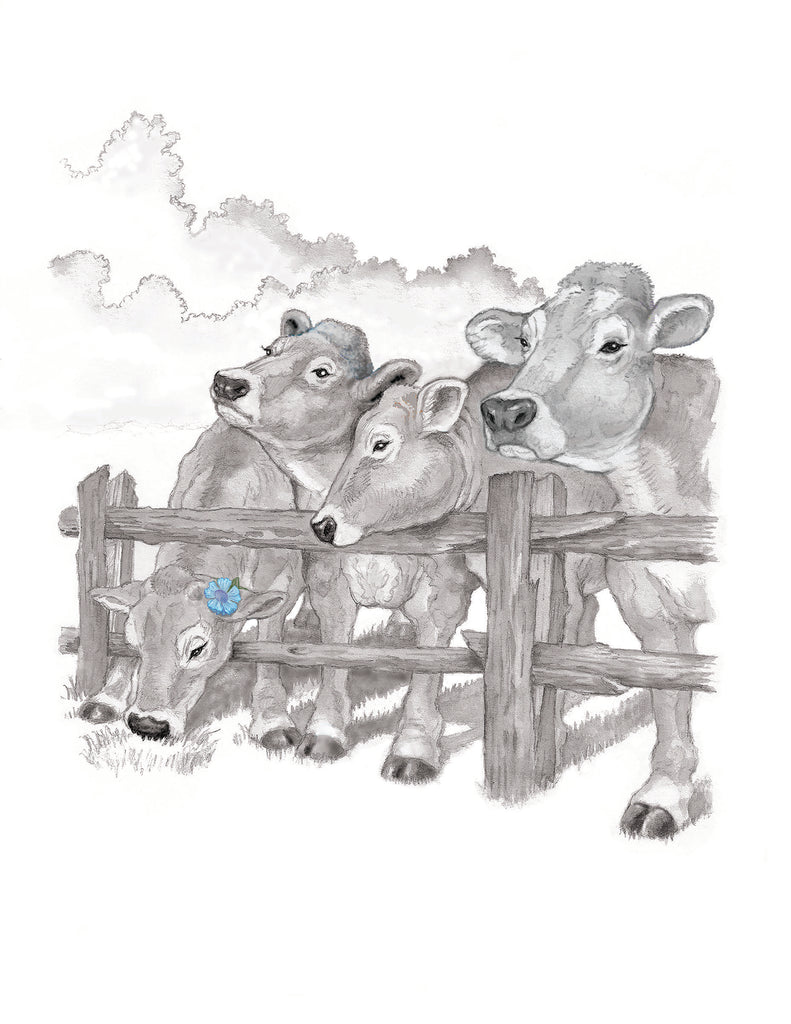 Farm Cow -  Everyday Card