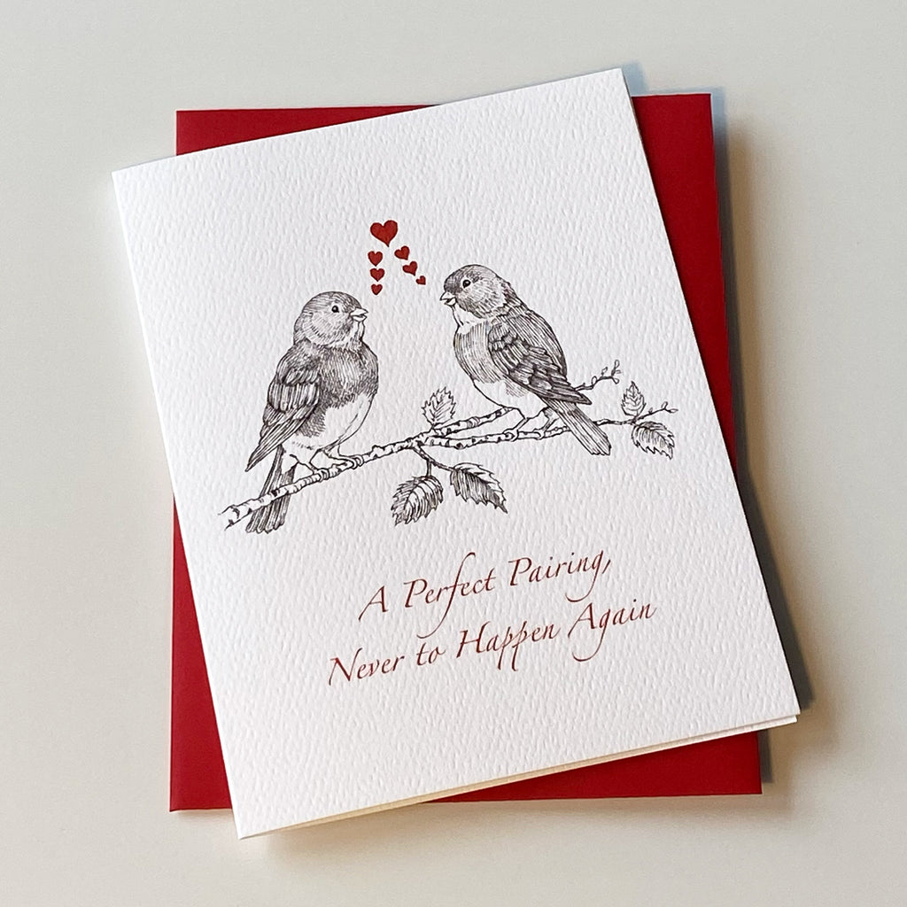 Lovebirds - Valentines Card