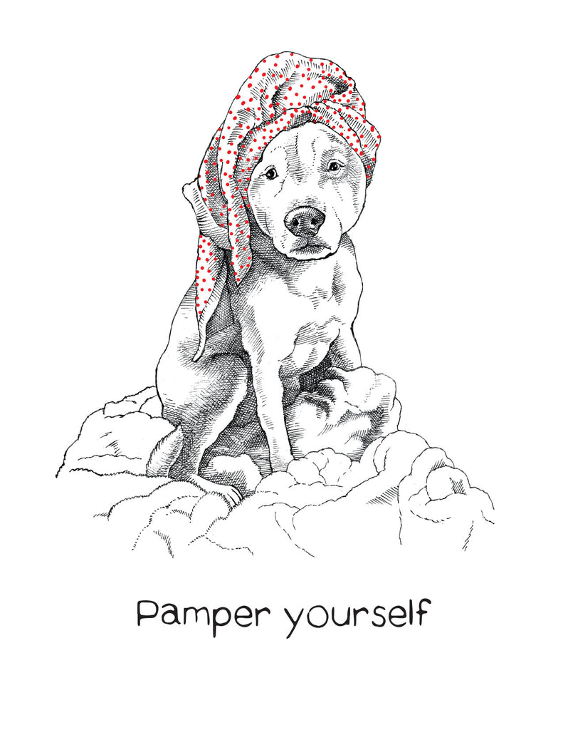 Nellie Dog - Encouragement Card
