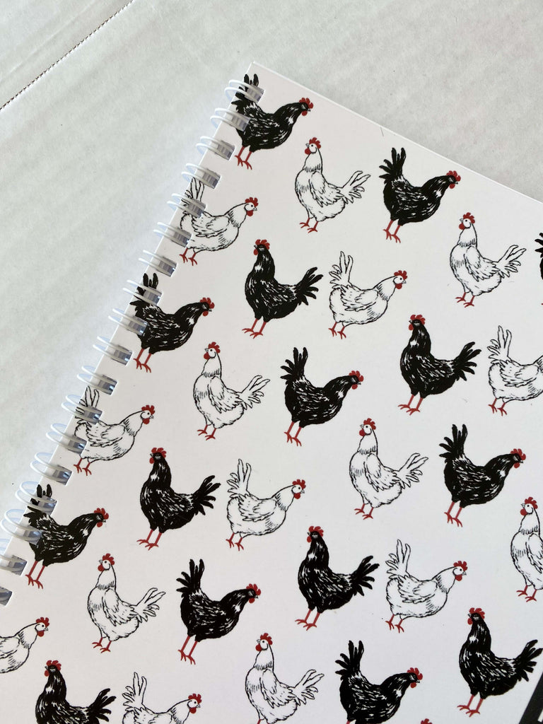 Spiral Notebook - Chickens