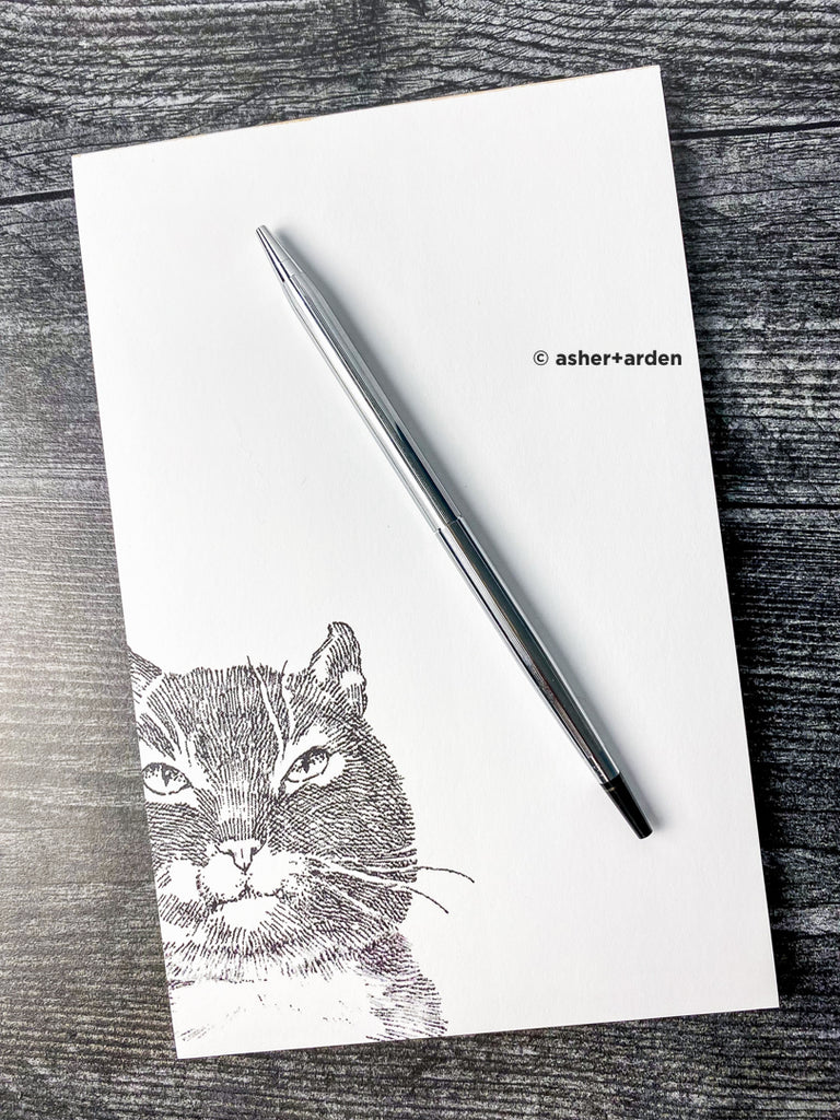 kitty love notepad - gandalf