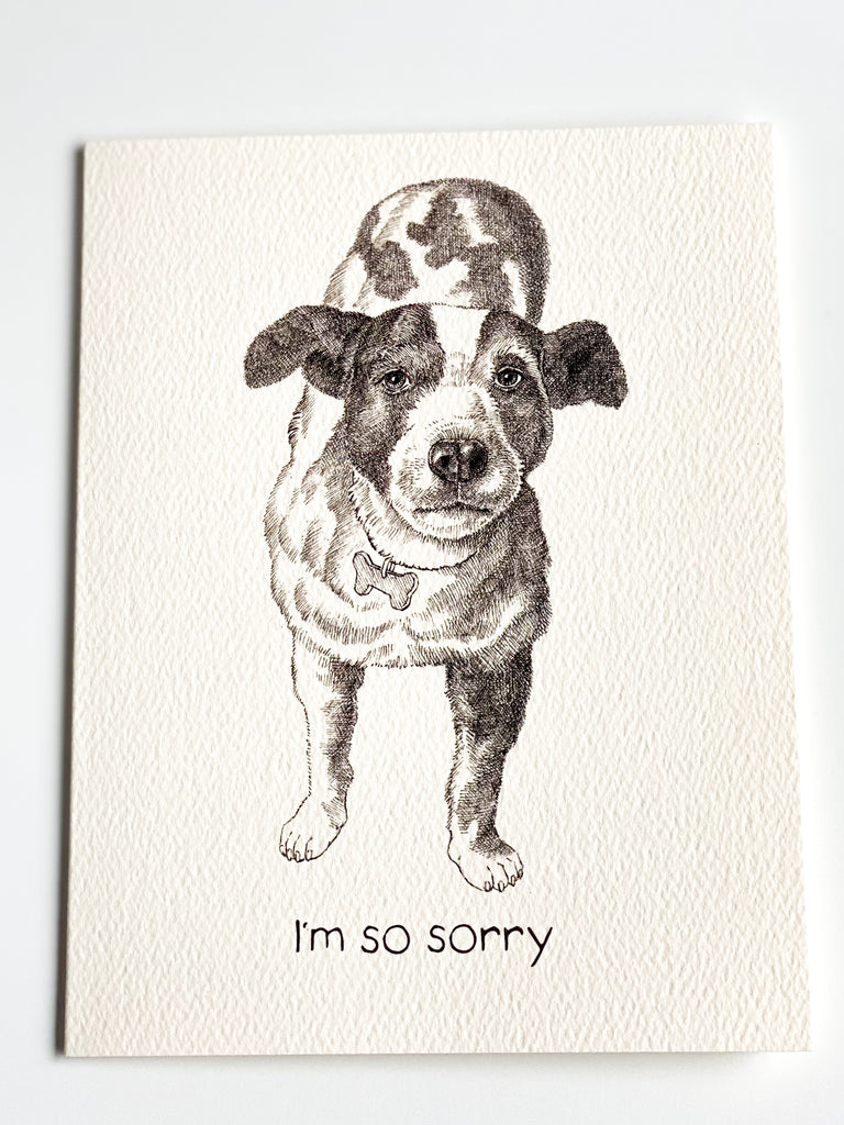 Jackson Dog Friend - Sympathy Card