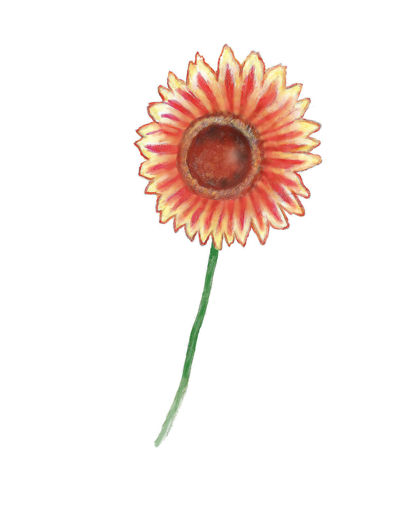 mini card - sunflower