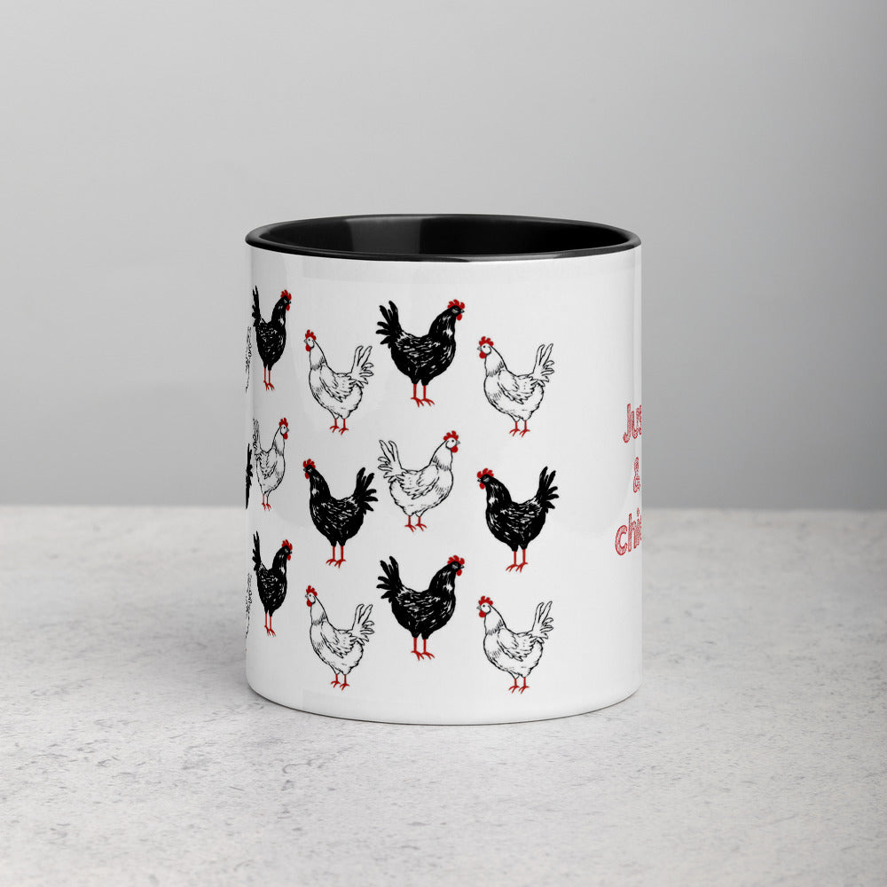 Just Me + the Chickens - Mug