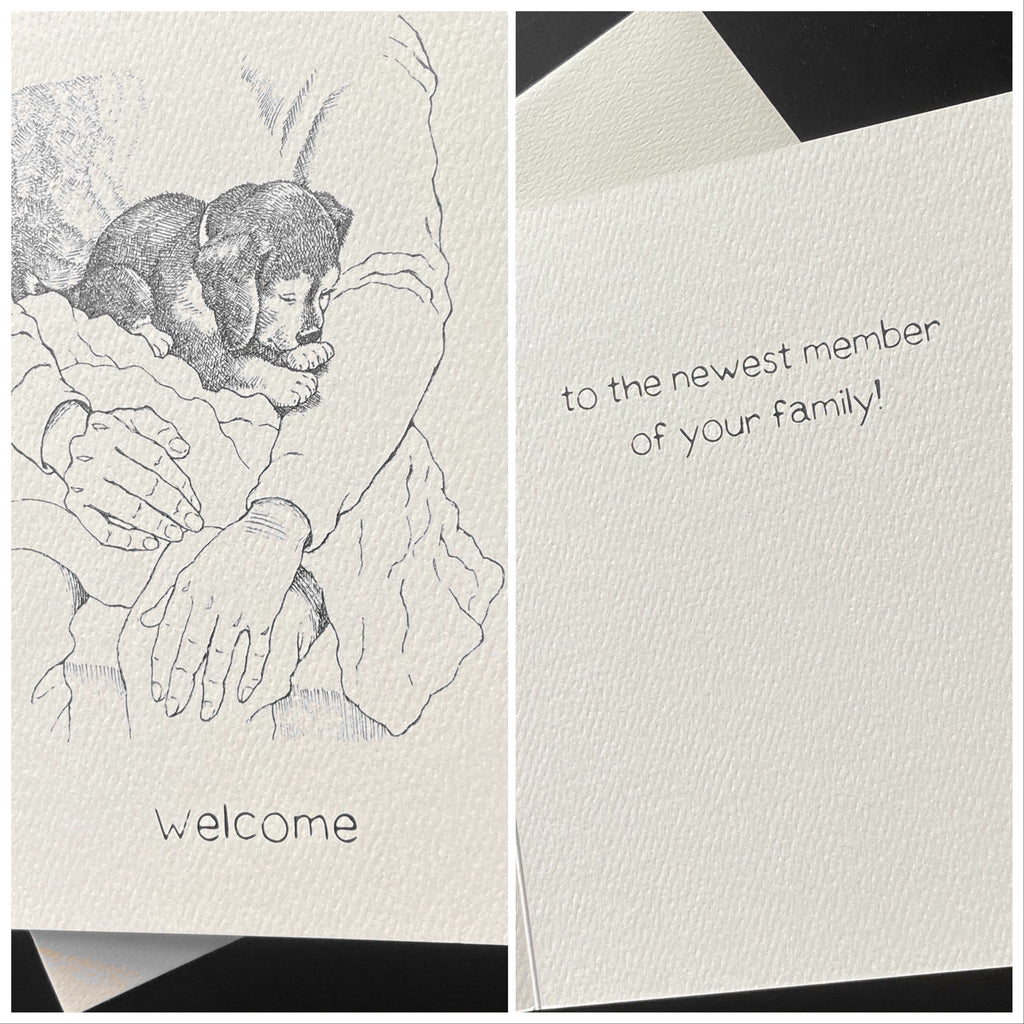 New Dog Welcome - Special Occasions Card
