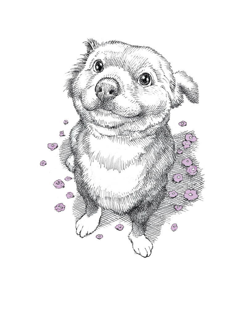Puppy Love - Love Card