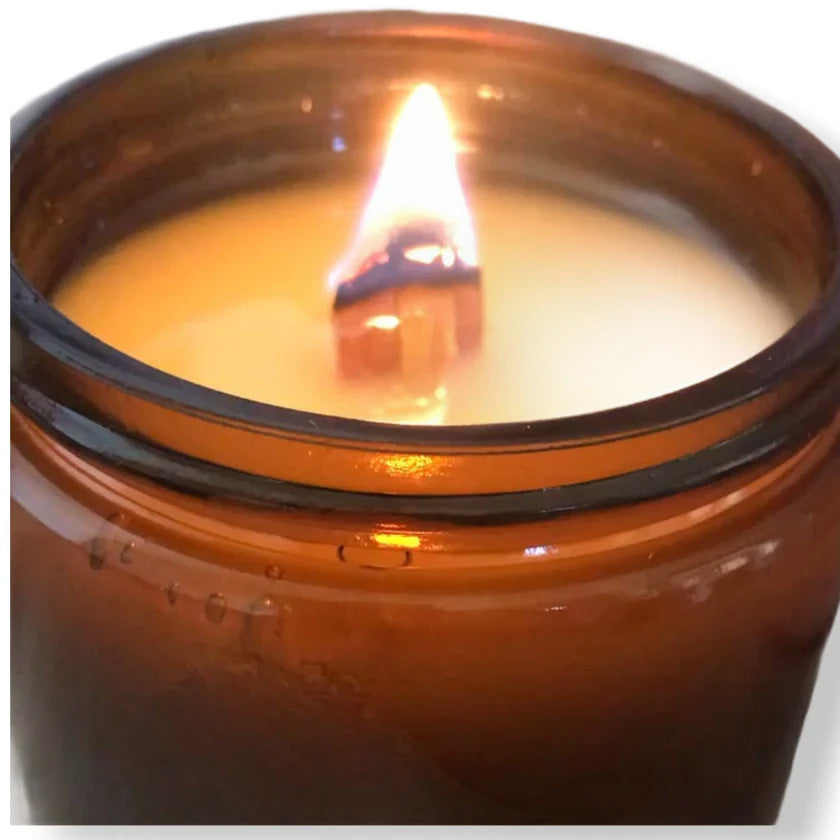 Glass Jar Candle - Oakmoss + Amber