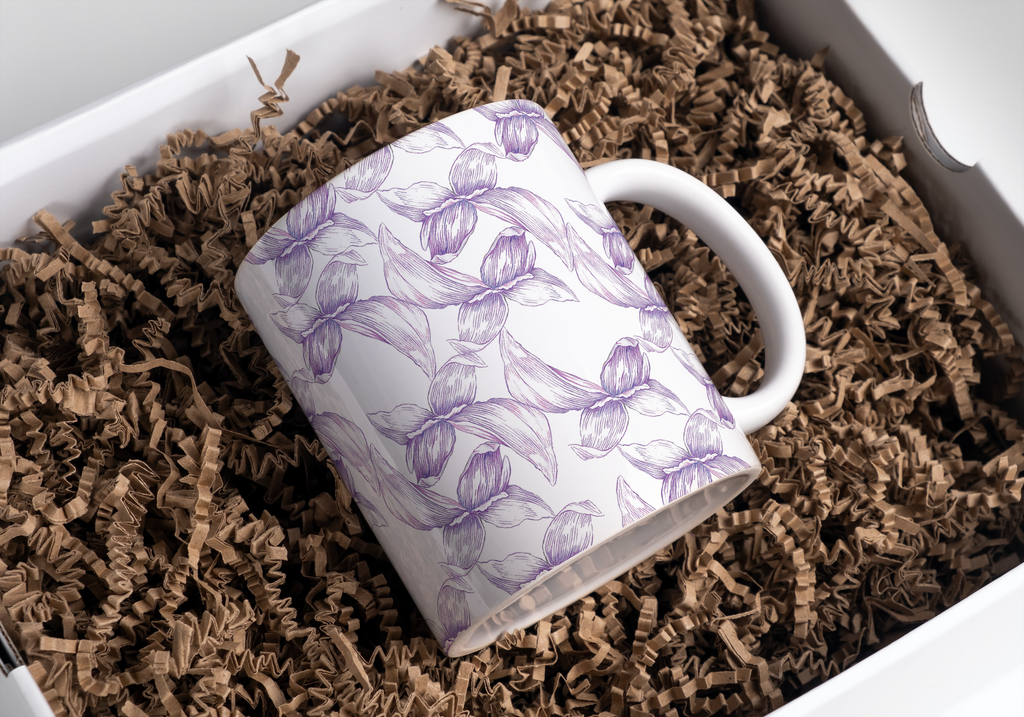 Garden Purple Petals - Mug