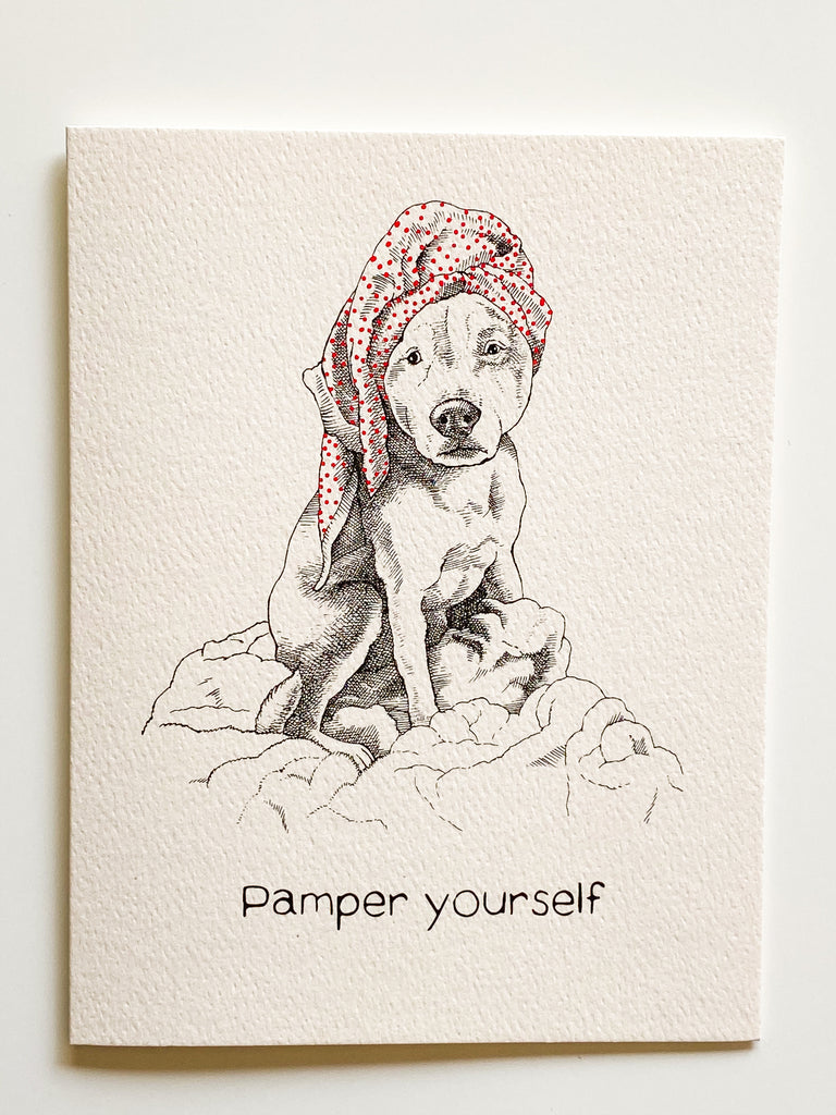 Nellie Dog - Encouragement Card