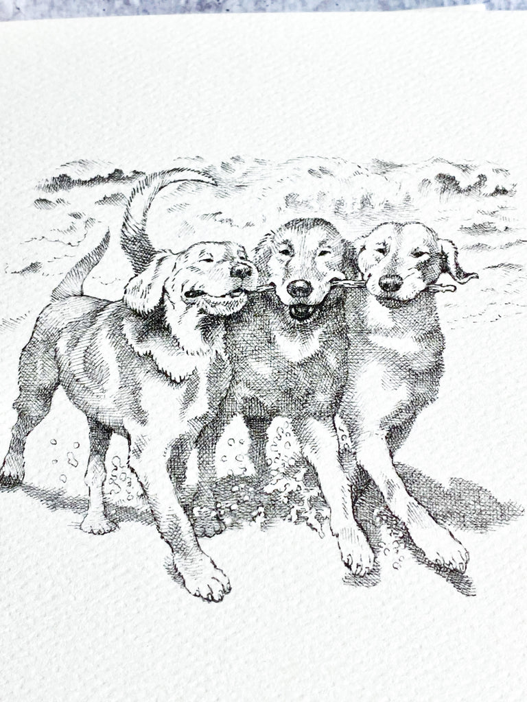 Three Furies - Friendship Card