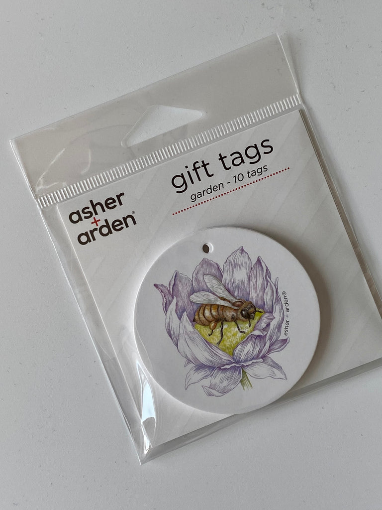 gift tags - bee - 10 pk