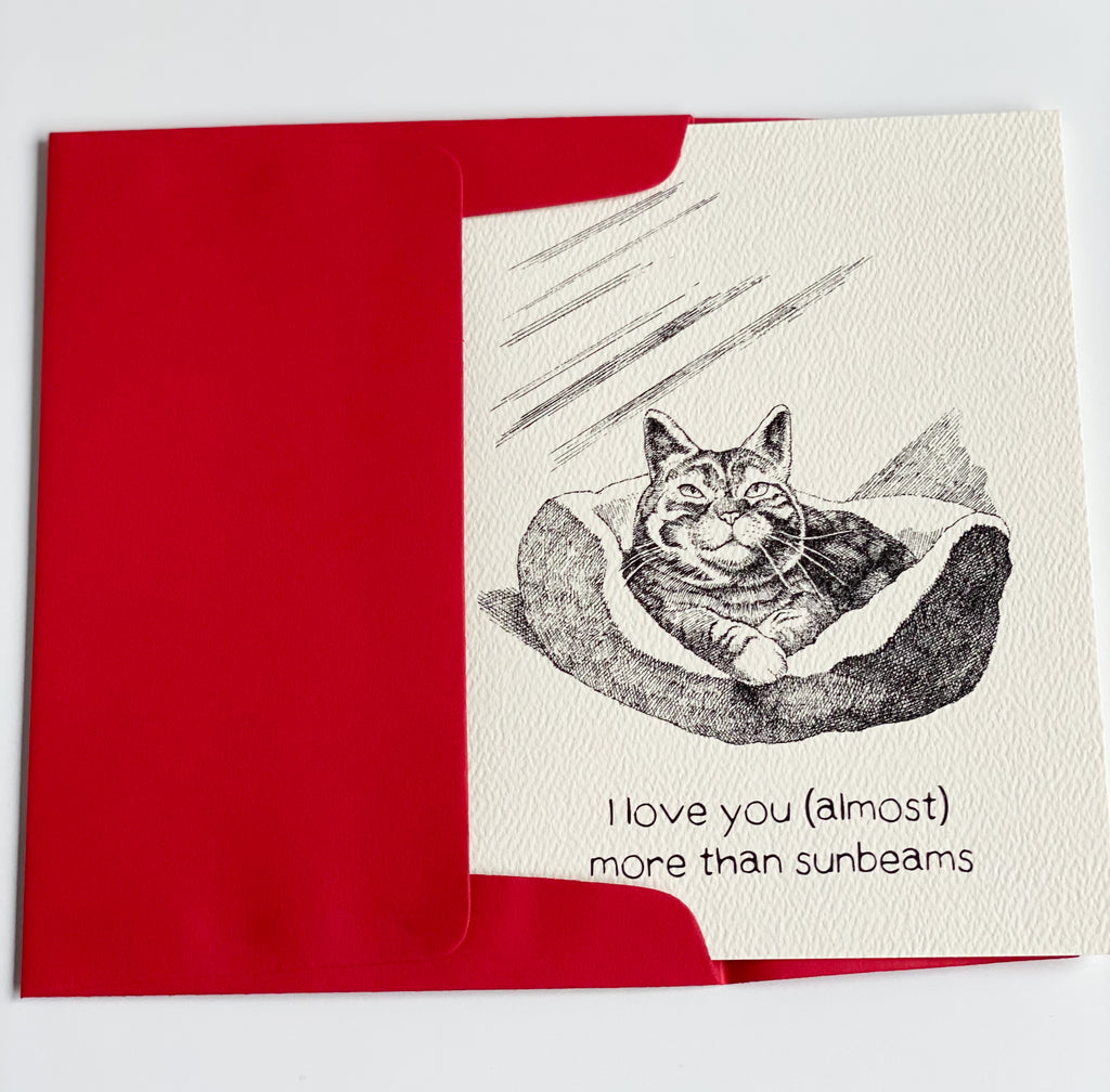Eliza Cat - Valentine's Day card
