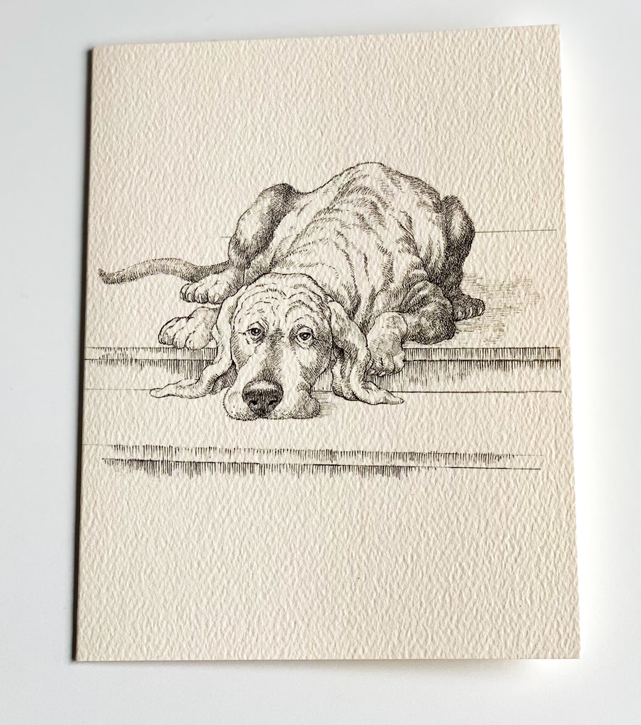 Betsy Dog - Sympathy Card