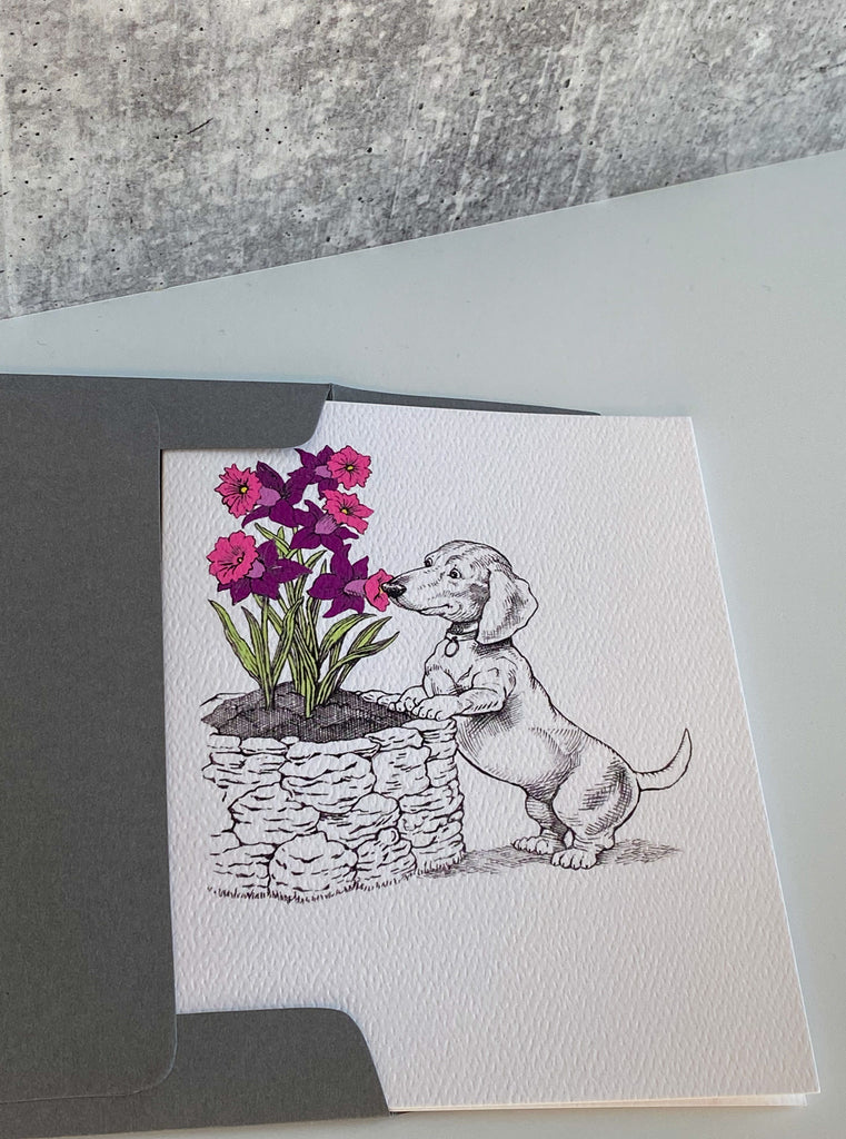 Dachshund Dog - Everyday Card