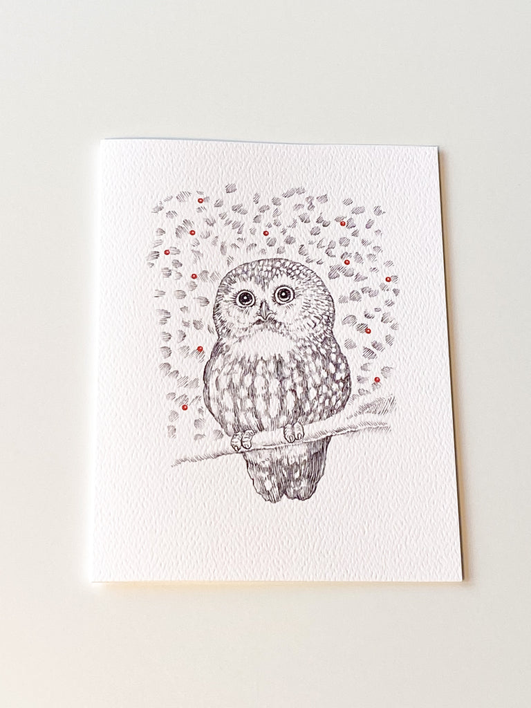 Little Owl - holiday cards